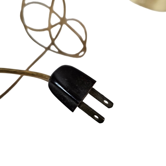 Vintage 60s Brass Cherub Lamp Hollywood Regency Mid Century Modern Table Lamp - Picture 8 of 10